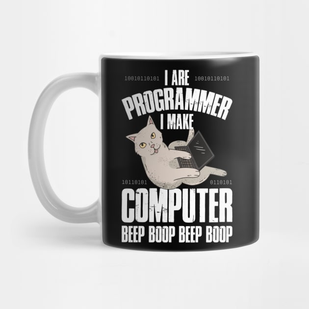 I Are Programmer Funny Programming Gift by CatRobot